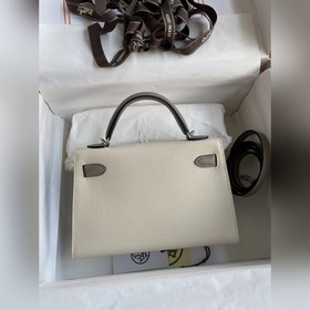 Ручная работа, второе поколение Mini Kelly, 19 см, импортная кожа