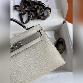 Ручная работа, второе поколение Mini Kelly, 19 см, импортная кожа