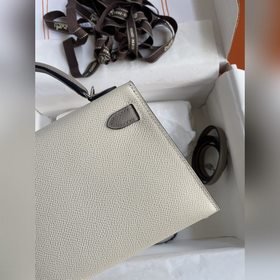 Ручная работа, второе поколение Mini Kelly, 19 см, импортная кожа
