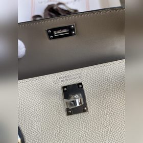Ручная работа, второе поколение Mini Kelly, 19 см, импортная кожа