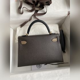 Ручная работа, второе поколение Mini Kelly 19 см, импортная кожа 