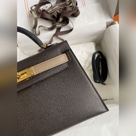 Ручная работа, второе поколение Mini Kelly 19 см, импортная кожа 