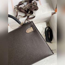 Ручная работа, второе поколение Mini Kelly 19 см, импортная кожа 