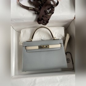 Ручная работа, второе поколение Mini Kelly, 19 см, импортная кожа
