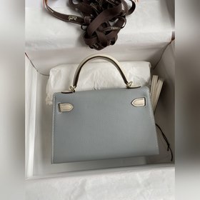 Ручная работа, второе поколение Mini Kelly, 19 см, импортная кожа