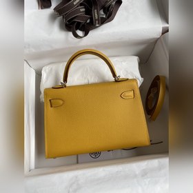Ручная работа, второе поколение Mini Kelly 19 см, импортная кожа 