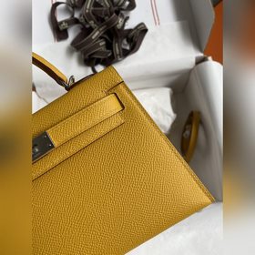 Ручная работа, второе поколение Mini Kelly 19 см, импортная кожа 