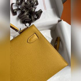 Ручная работа, второе поколение Mini Kelly 19 см, импортная кожа 