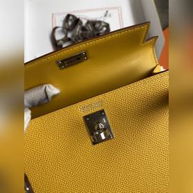 Ручная работа, второе поколение Mini Kelly 19 см, импортная кожа 
