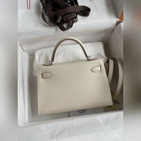 Ручная работа, второе поколение Mini Kelly 19 см, импортная кожа 