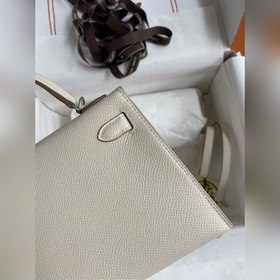 Ручная работа, второе поколение Mini Kelly 19 см, импортная кожа 