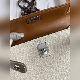 Ручная работа, второе поколение Mini Kelly 19 см, импортная кожа 