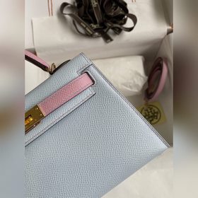 Ручная работа, второе поколение Mini Kelly 19 см, импортная кожа 