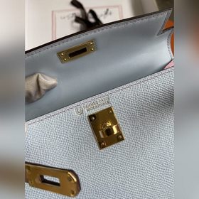 Ручная работа, второе поколение Mini Kelly 19 см, импортная кожа 