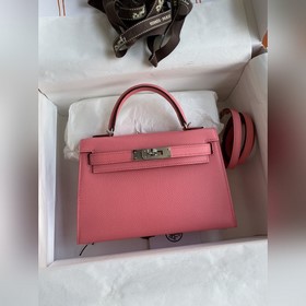 Ручная работа, второе поколение Mini Kelly 19 см, импортная кожа