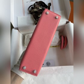 Ручная работа, второе поколение Mini Kelly 19 см, импортная кожа 