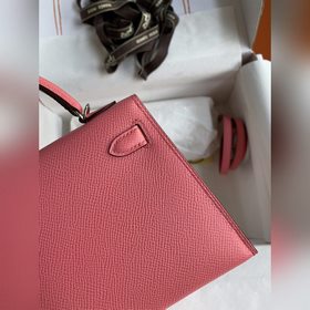 Ручная работа, второе поколение Mini Kelly 19 см, импортная кожа 