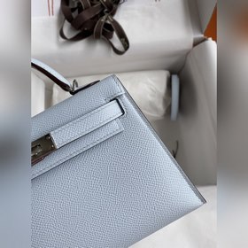 Ручная работа, второе поколение Mini Kelly 19 см, импортная кожа 
