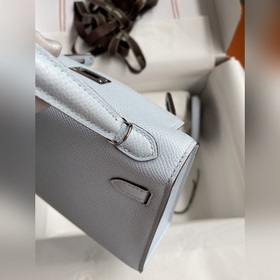 Ручная работа, второе поколение Mini Kelly 19 см, импортная кожа 