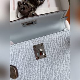 Ручная работа, второе поколение Mini Kelly 19 см, импортная кожа 