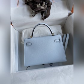 Ручная работа, второе поколение Mini Kelly 19 см, импортная кожа 