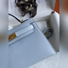 Ручная работа, второе поколение Mini Kelly 19 см, импортная кожа 