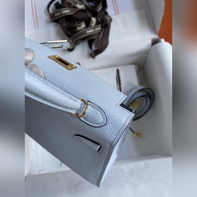 Ручная работа, второе поколение Mini Kelly 19 см, импортная кожа 
