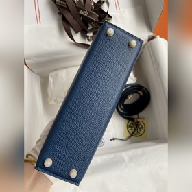 Ручная работа, второе поколение Mini Kelly 19 см, импортная кожа 