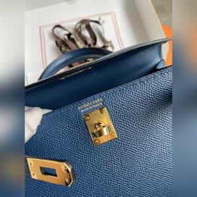 Ручная работа, второе поколение Mini Kelly 19 см, импортная кожа 