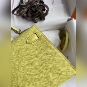 Ручная работа, второе поколение Mini Kelly 19 см, импортная кожа 
