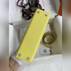 Ручная работа, второе поколение Mini Kelly 19 см, импортная кожа 