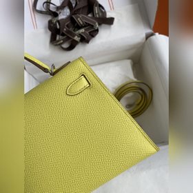 Ручная работа, второе поколение Mini Kelly 19 см, импортная кожа 