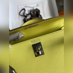 Ручная работа, второе поколение Mini Kelly 19 см, импортная кожа 
