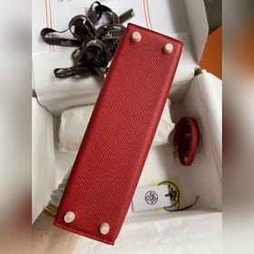 Ручная работа, второе поколение Mini Kelly 19 см, импортная кожа 