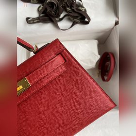 Ручная работа, второе поколение Mini Kelly 19 см, импортная кожа 