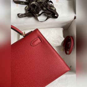 Ручная работа, второе поколение Mini Kelly 19 см, импортная кожа 