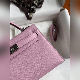 Ручная работа, второе поколение Mini Kelly 19 см, импортная кожа 