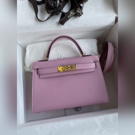 Ручная работа, второе поколение Mini Kelly 19 см, импортная кожа