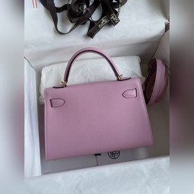 Ручная работа, второе поколение Mini Kelly 19 см, импортная кожа 