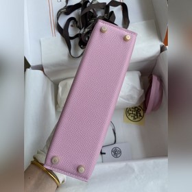 Ручная работа, второе поколение Mini Kelly 19 см, импортная кожа 