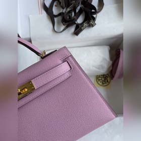 Ручная работа, второе поколение Mini Kelly 19 см, импортная кожа 