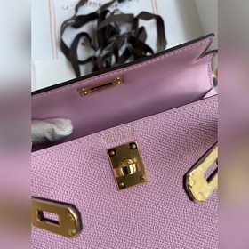 Ручная работа, второе поколение Mini Kelly 19 см, импортная кожа 