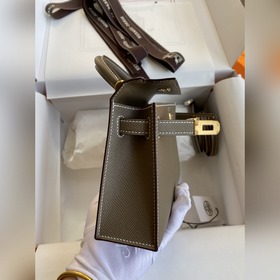 В наличии： Ручная работа, второе поколение Mini Kelly 19 см, импо