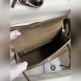 В наличии： Ручная работа, второе поколение Mini Kelly 19 см, импо