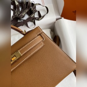 В наличии： Ручная работа, второе поколение Mini Kelly 19 см, импо