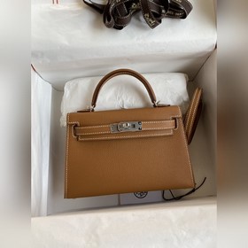 В наличии： Ручная работа, второе поколение Mini Kelly 19 см, импо