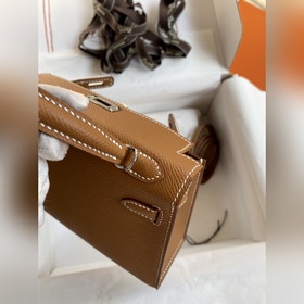 В наличии： Ручная работа, второе поколение Mini Kelly 19 см, импо