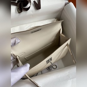 В наличии： Ручная работа, второе поколение Mini Kelly 19 см, импо