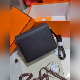 19 см Roulis 【Сумка Hermes Pig Nose】 Оригинальная кожа Evercolor,