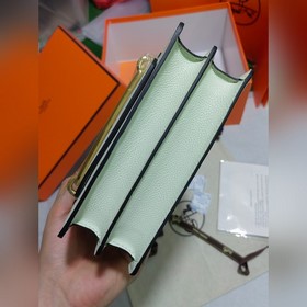 19 см Roulis 【Сумка Hermes Pig Nose】 Оригинальная кожа Evercolor,